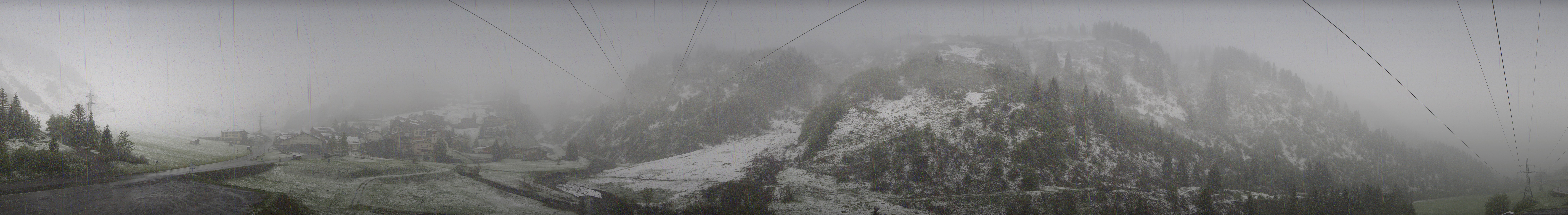 Archiv Foto Webcam Ski Arlberg: Stuben Ortsblick