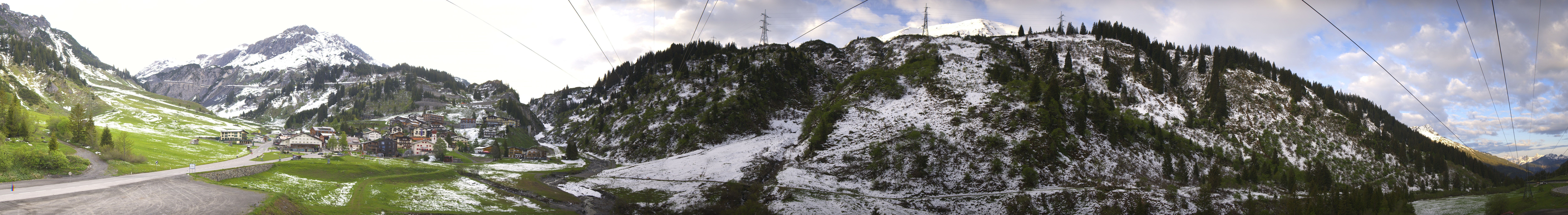 Archiv Foto Webcam Ski Arlberg: Stuben Ortsblick