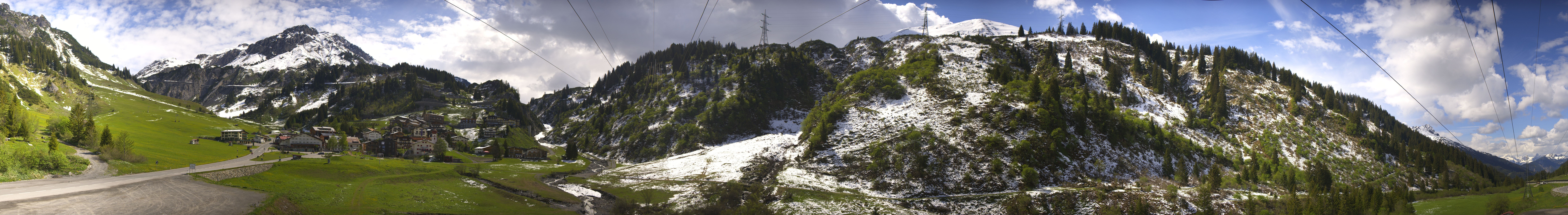 Archiv Foto Webcam Ski Arlberg: Stuben Ortsblick