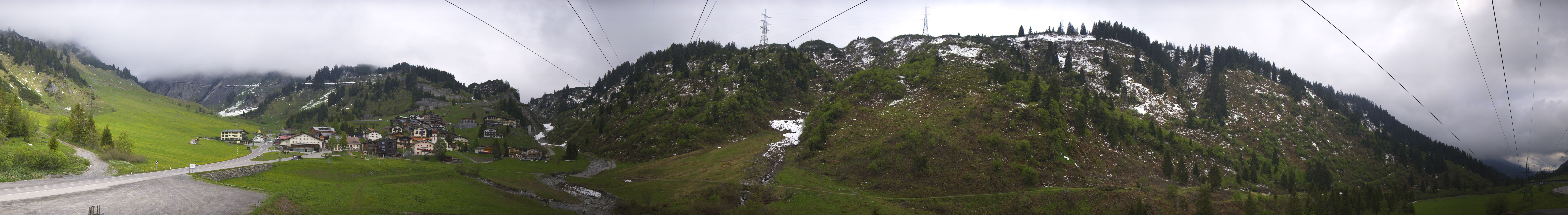 Archived image Webcam Ski Arlberg: Town of Stuben