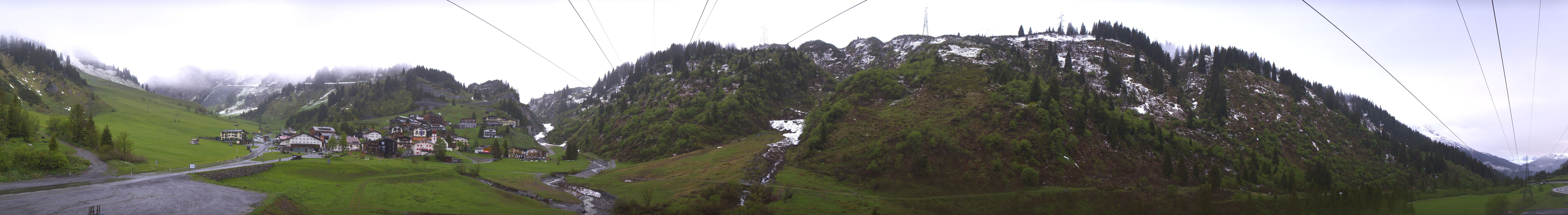 Archiv Foto Webcam Ski Arlberg: Stuben Ortsblick