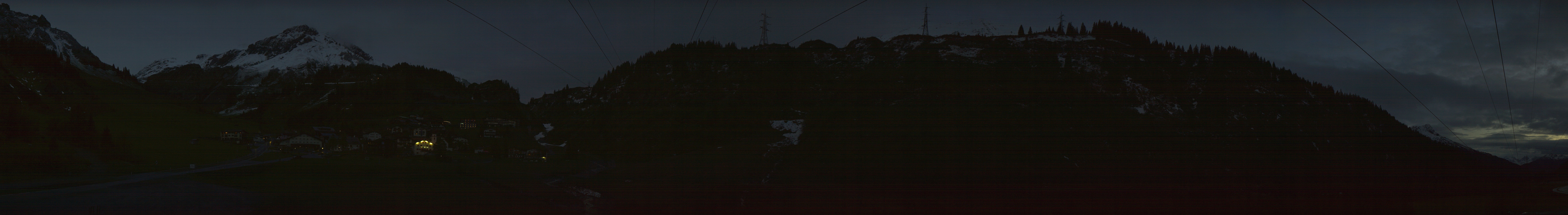 Archiv Foto Webcam Ski Arlberg: Stuben Ortsblick