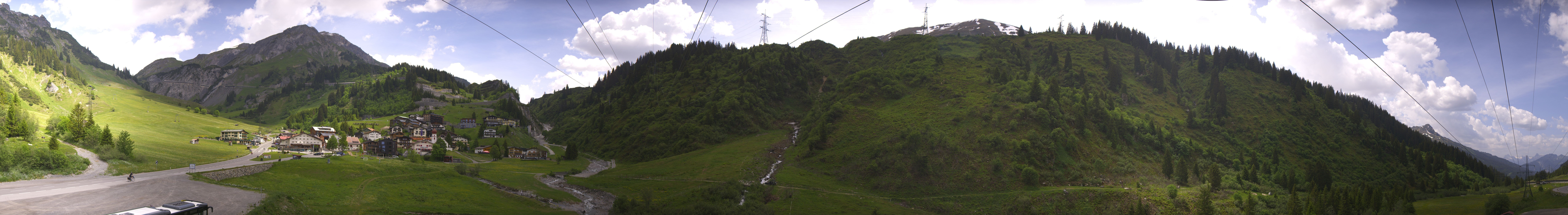 Archiv Foto Webcam Ski Arlberg: Stuben Ortsblick