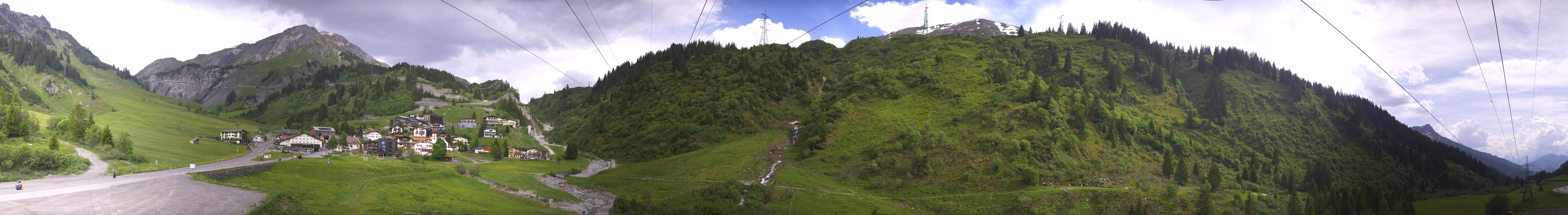Archiv Foto Webcam Ski Arlberg: Stuben Ortsblick