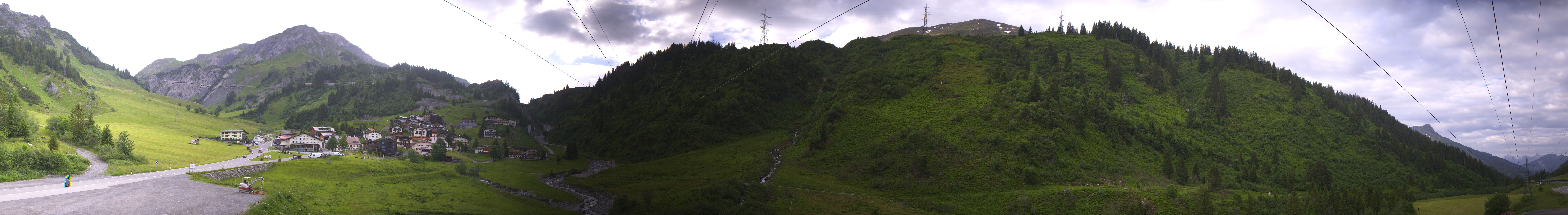 Archiv Foto Webcam Ski Arlberg: Stuben Ortsblick