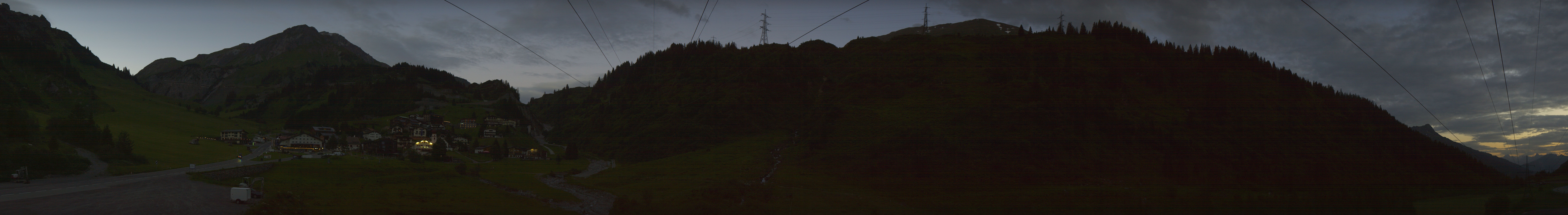 Archiv Foto Webcam Ski Arlberg: Stuben Ortsblick