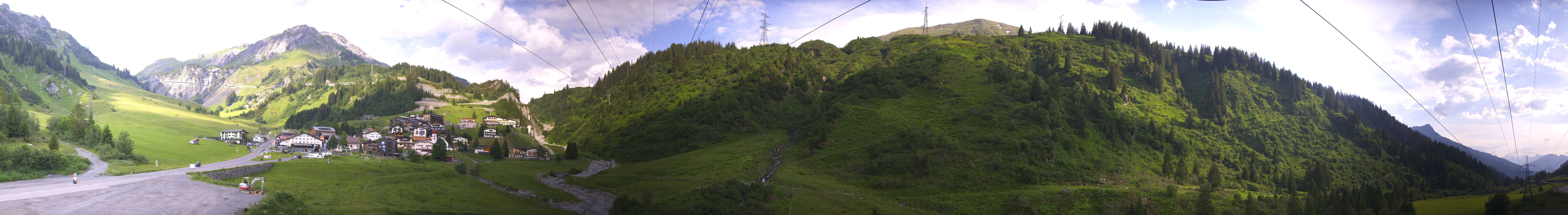 Archived image Webcam Ski Arlberg: Town of Stuben