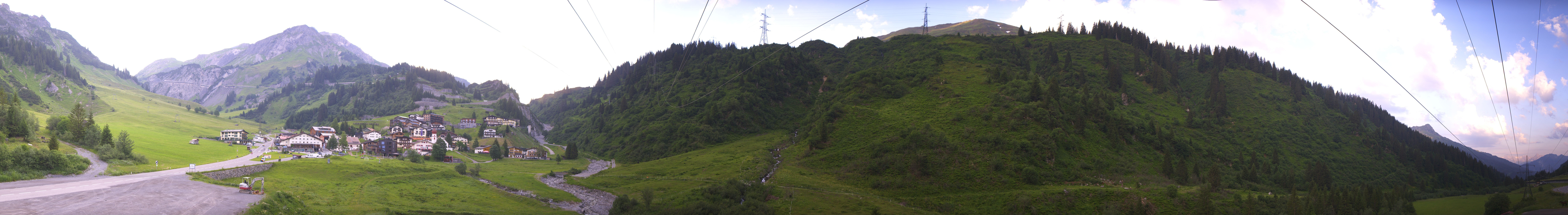 Archiv Foto Webcam Ski Arlberg: Stuben Ortsblick