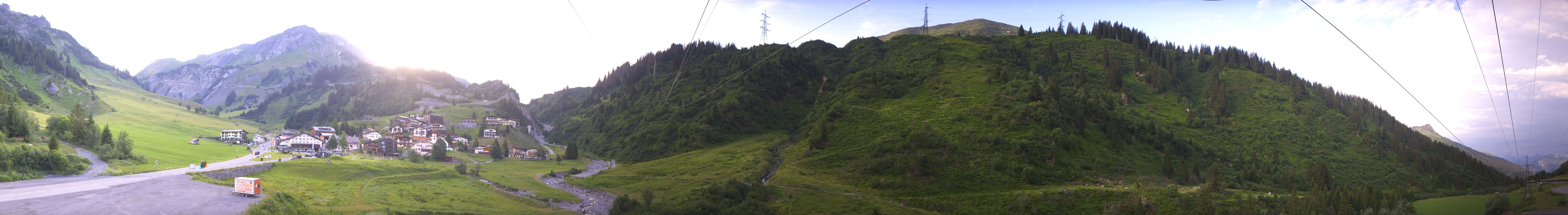 Archiv Foto Webcam Ski Arlberg: Stuben Ortsblick