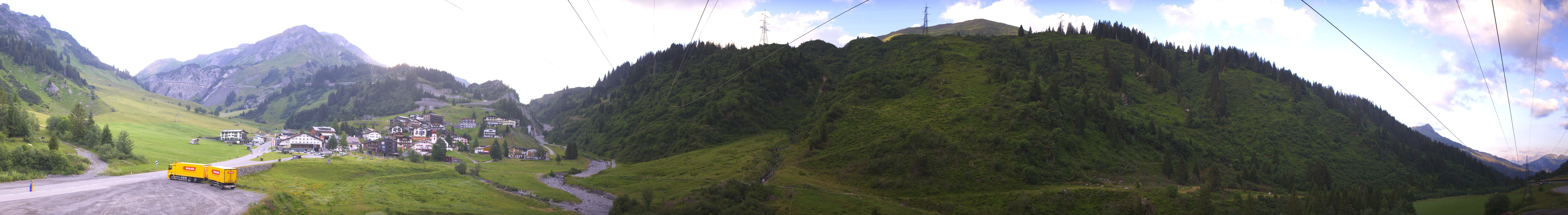 Archiv Foto Webcam Ski Arlberg: Stuben Ortsblick