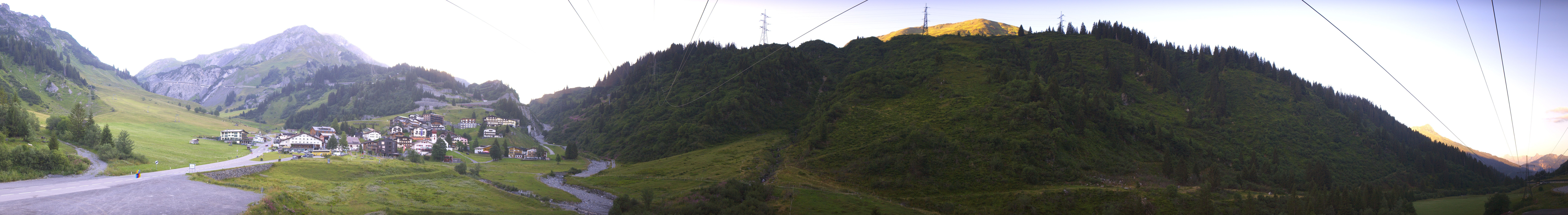 Archiv Foto Webcam Ski Arlberg: Stuben Ortsblick