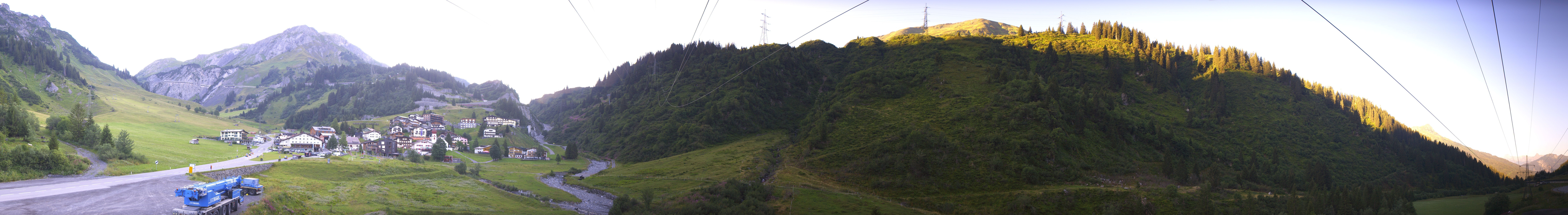 Archived image Webcam Ski Arlberg: Town of Stuben