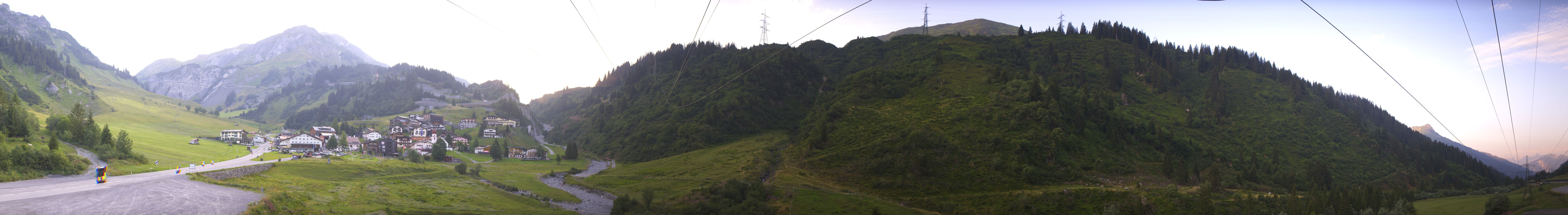 Archived image Webcam Ski Arlberg: Town of Stuben