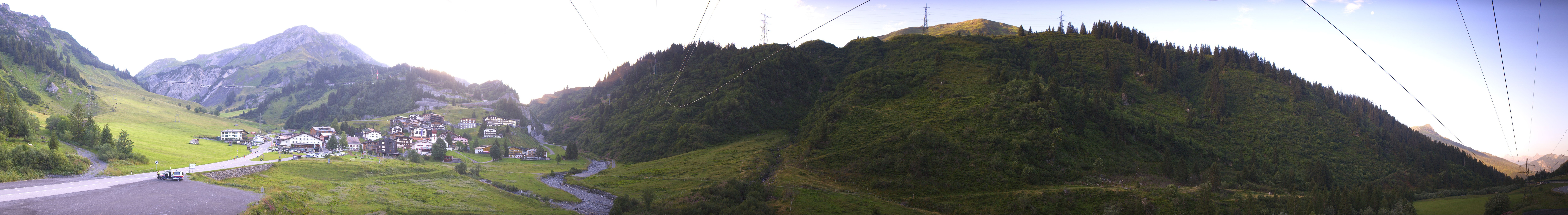 Archiv Foto Webcam Ski Arlberg: Stuben Ortsblick