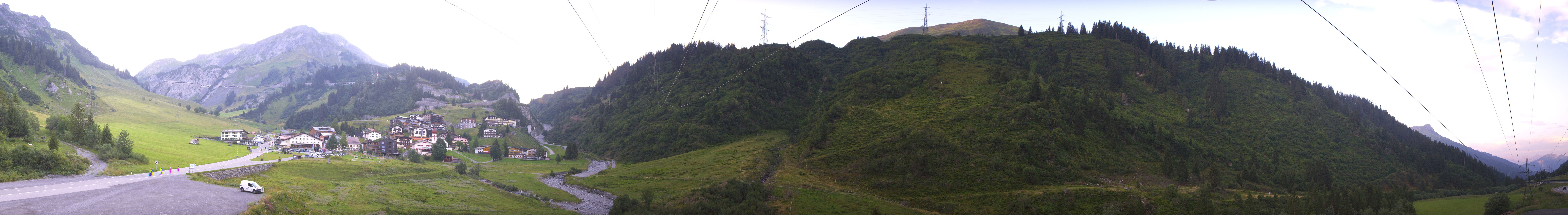 Archived image Webcam Ski Arlberg: Town of Stuben