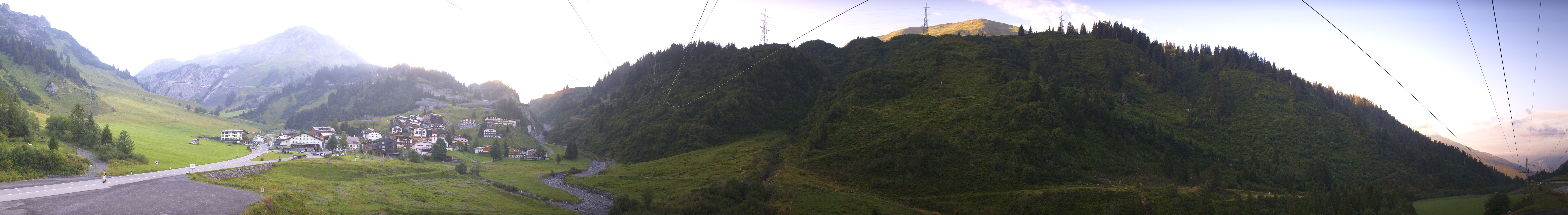 Archiv Foto Webcam Ski Arlberg: Stuben Ortsblick