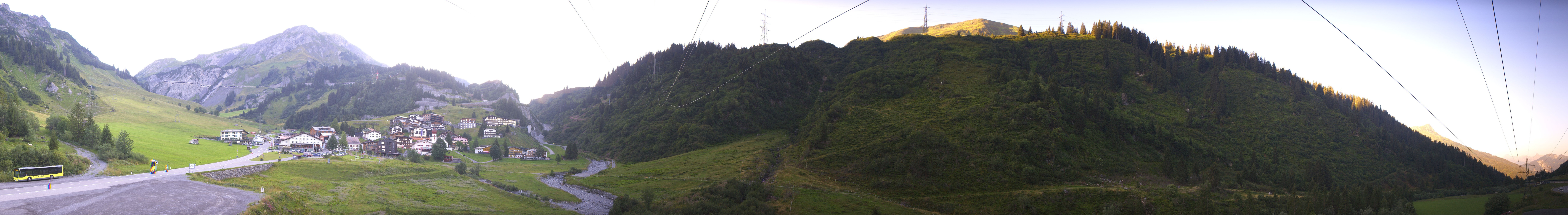 Archived image Webcam Ski Arlberg: Town of Stuben