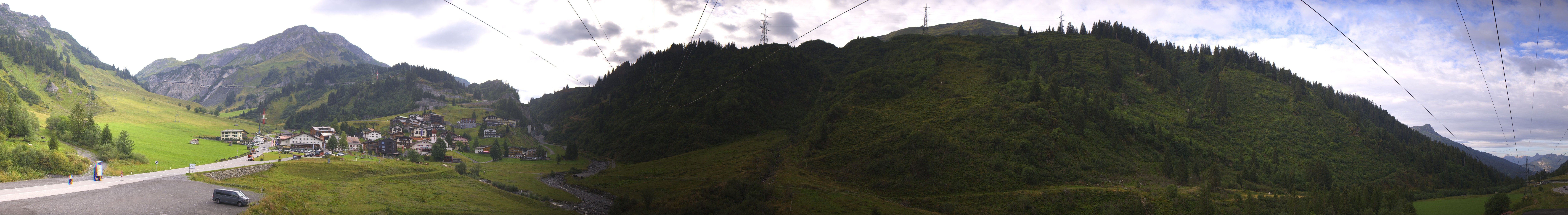 Archived image Webcam Ski Arlberg: Town of Stuben