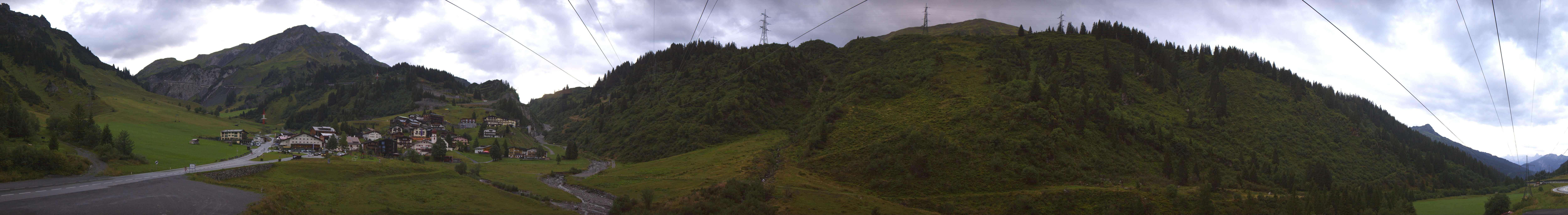 Archived image Webcam Ski Arlberg: Town of Stuben