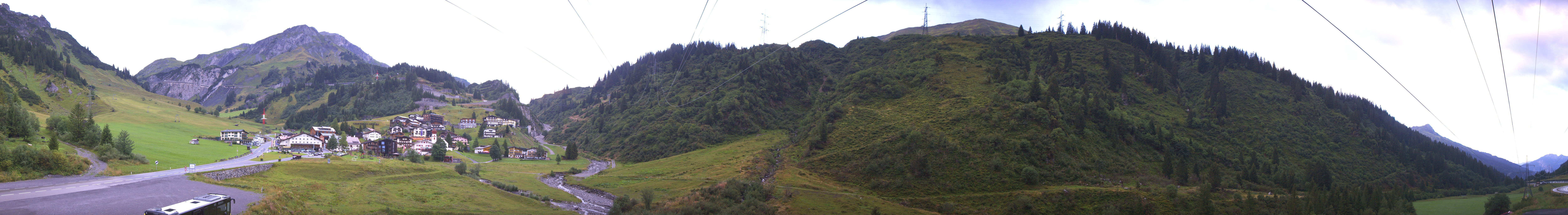 Archived image Webcam Ski Arlberg: Town of Stuben