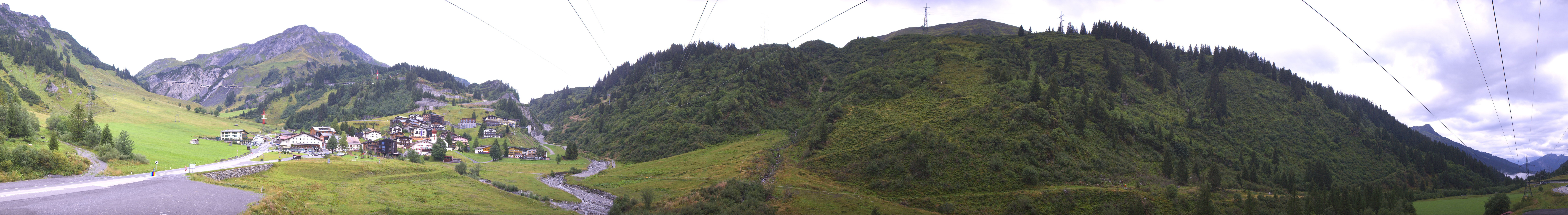 Archived image Webcam Ski Arlberg: Town of Stuben