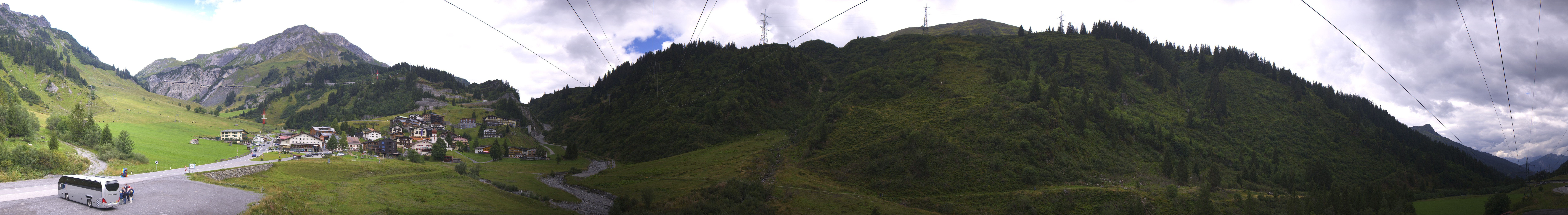 Archived image Webcam Ski Arlberg: Town of Stuben