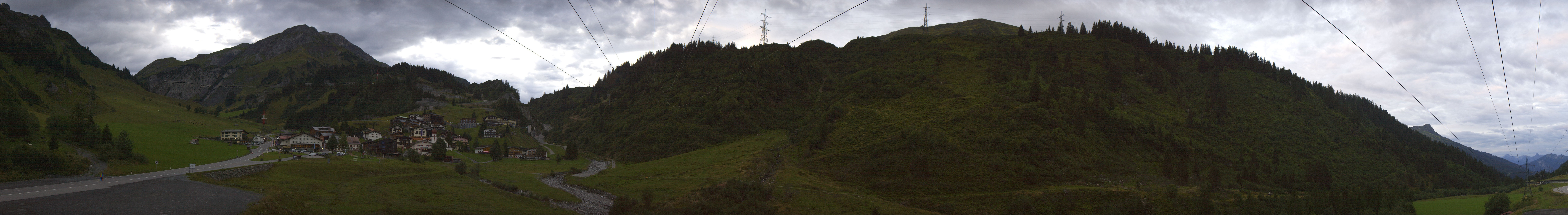 Archiv Foto Webcam Ski Arlberg: Stuben Ortsblick