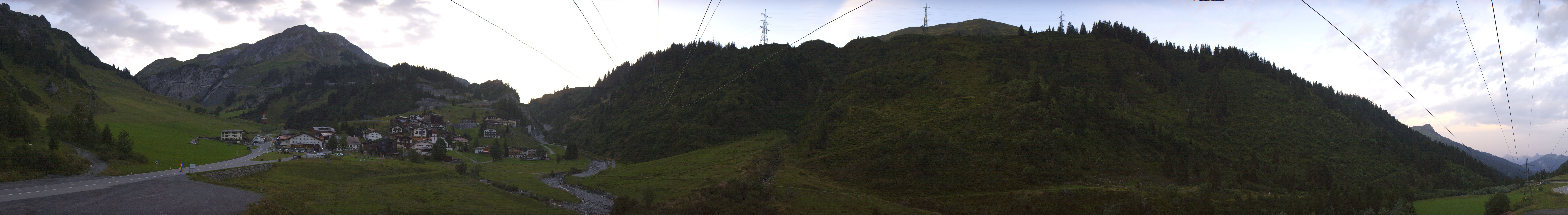 Archived image Webcam Ski Arlberg: Town of Stuben