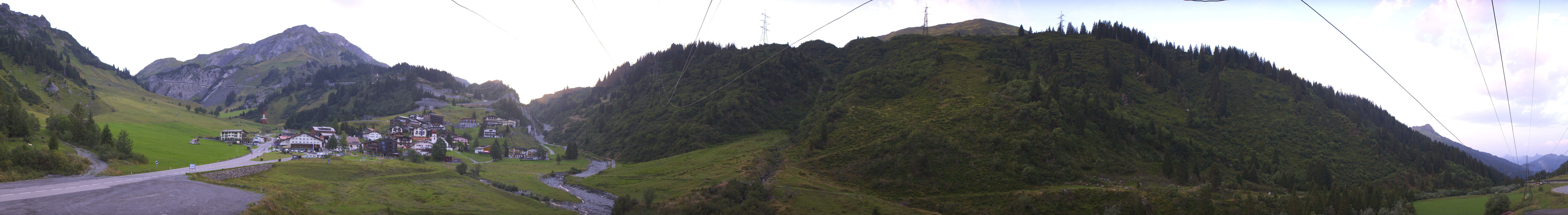 Archived image Webcam Ski Arlberg: Town of Stuben