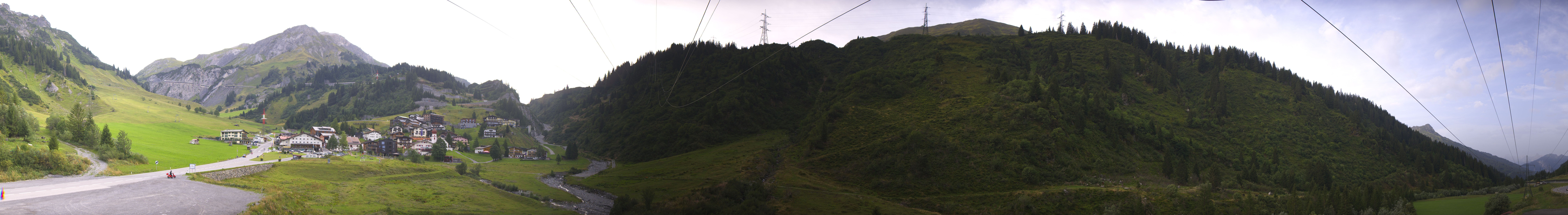Archived image Webcam Ski Arlberg: Town of Stuben