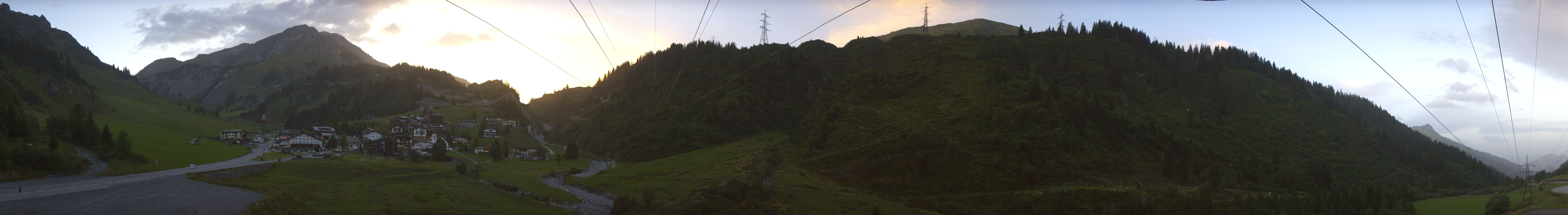 Archiv Foto Webcam Ski Arlberg: Stuben Ortsblick