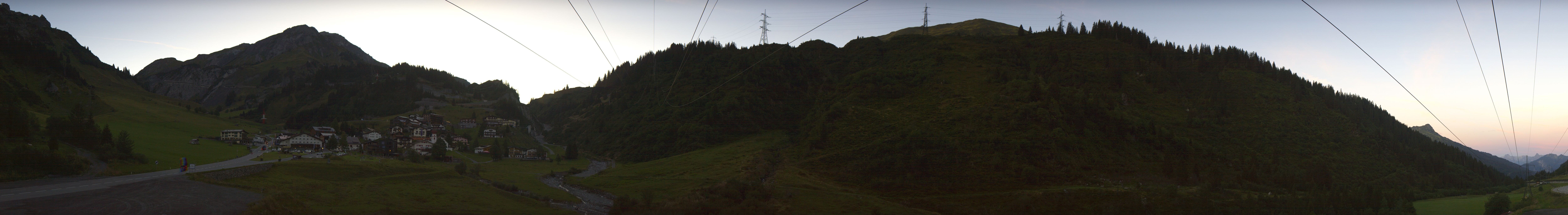 Archiv Foto Webcam Ski Arlberg: Stuben Ortsblick
