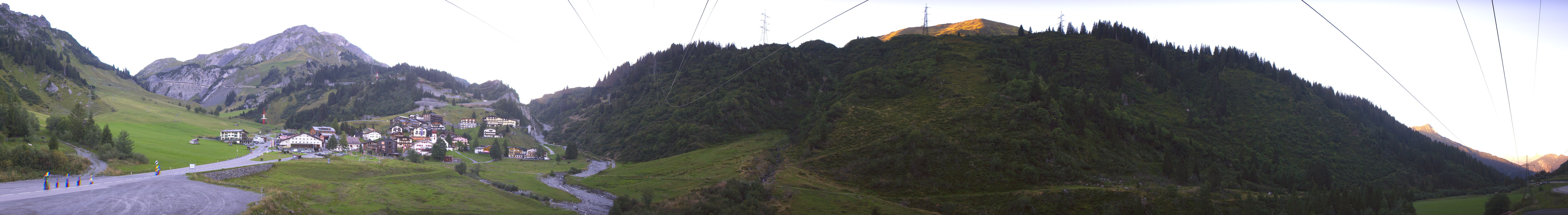 Archived image Webcam Ski Arlberg: Town of Stuben