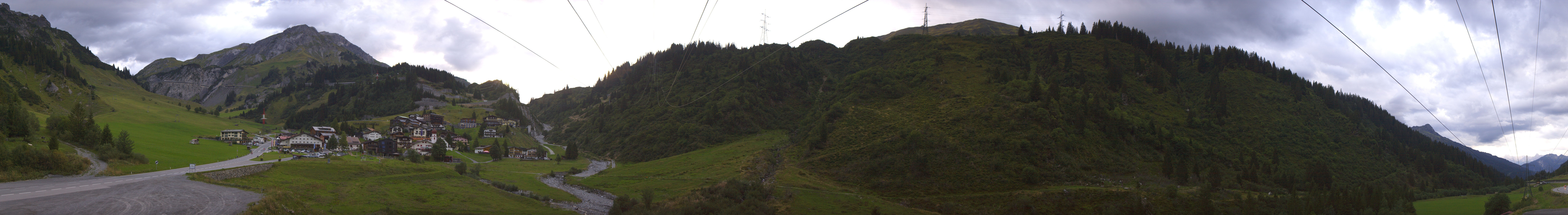 Archived image Webcam Ski Arlberg: Town of Stuben