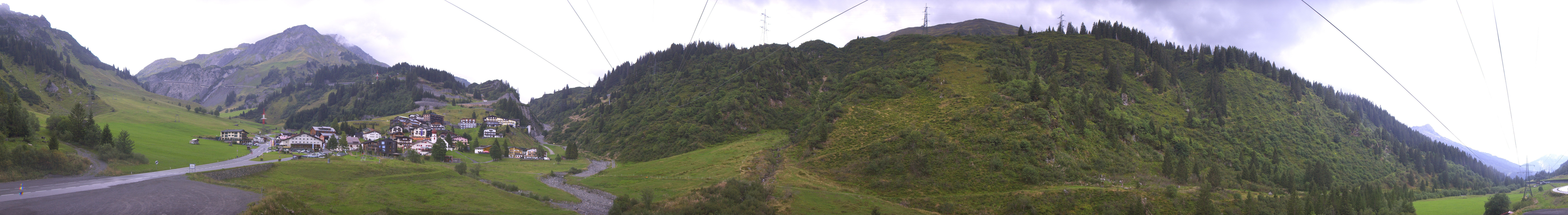 Archived image Webcam Ski Arlberg: Town of Stuben