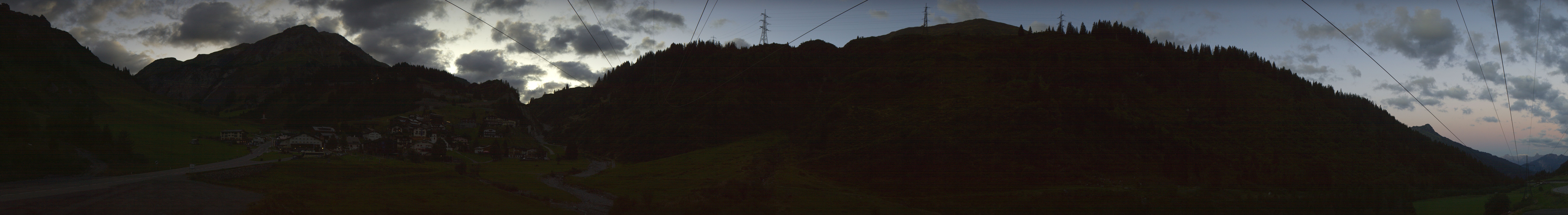 Archiv Foto Webcam Ski Arlberg: Stuben Ortsblick
