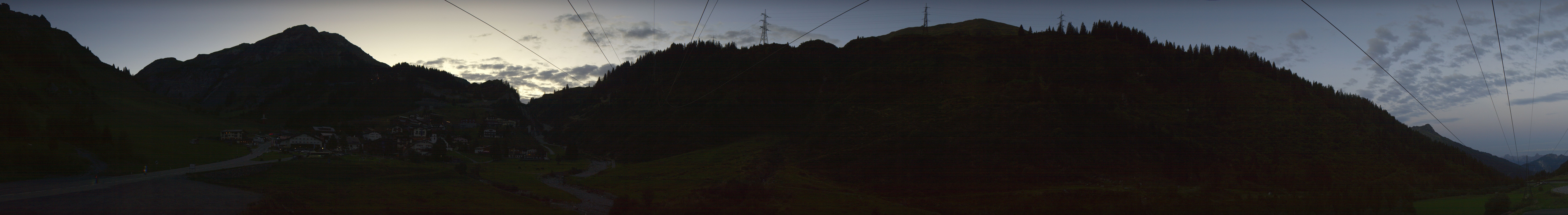 Archiv Foto Webcam Ski Arlberg: Stuben Ortsblick