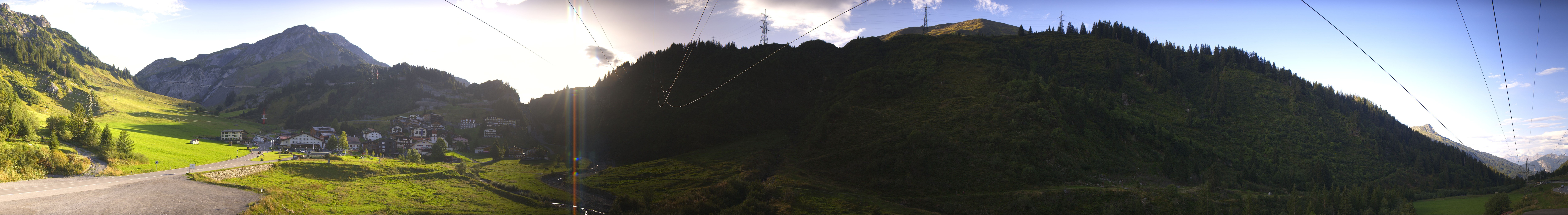 Archiv Foto Webcam Ski Arlberg: Stuben Ortsblick