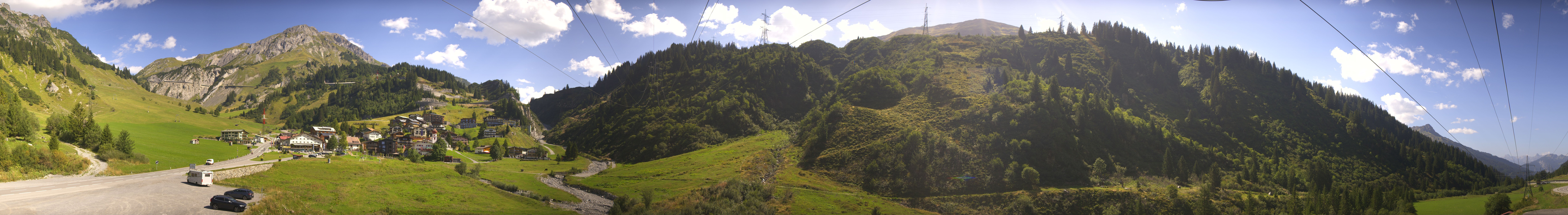 Archiv Foto Webcam Ski Arlberg: Stuben Ortsblick