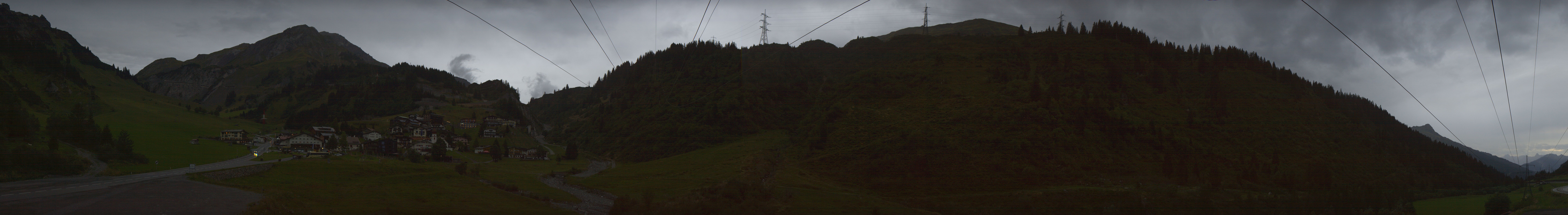 Archiv Foto Webcam Ski Arlberg: Stuben Ortsblick