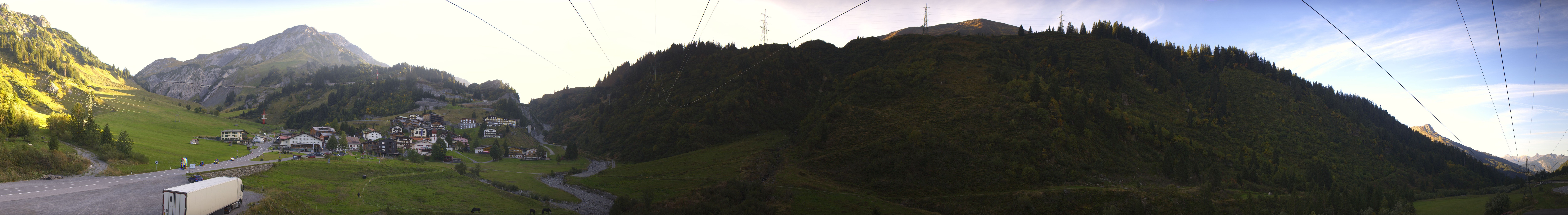 Archived image Webcam Ski Arlberg: Town of Stuben