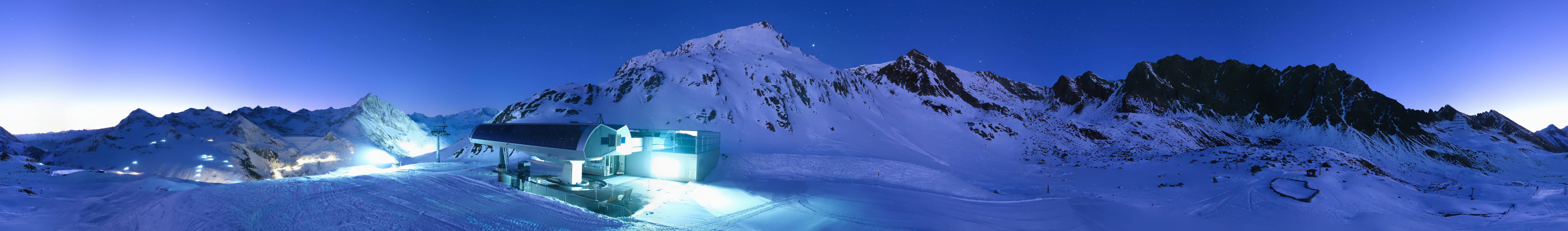 Archiv Foto Webcam Kaiserbahn in Kühtai