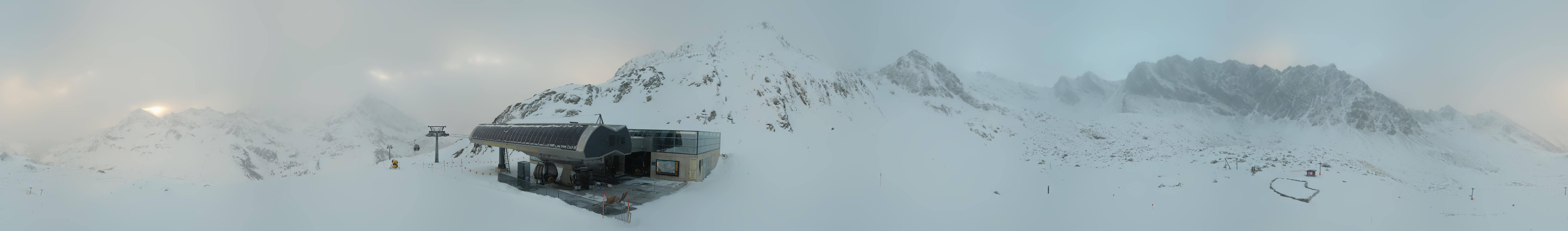 Archiv Foto Webcam Kaiserbahn in Kühtai