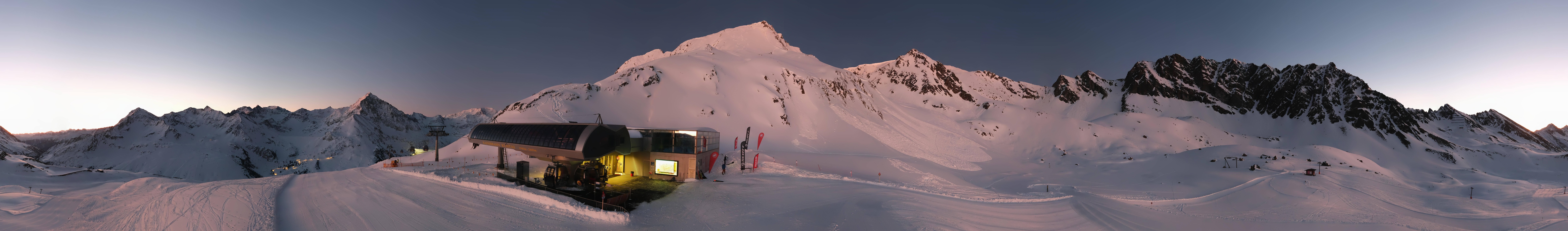 Archiv Foto Webcam Kaiserbahn in Kühtai