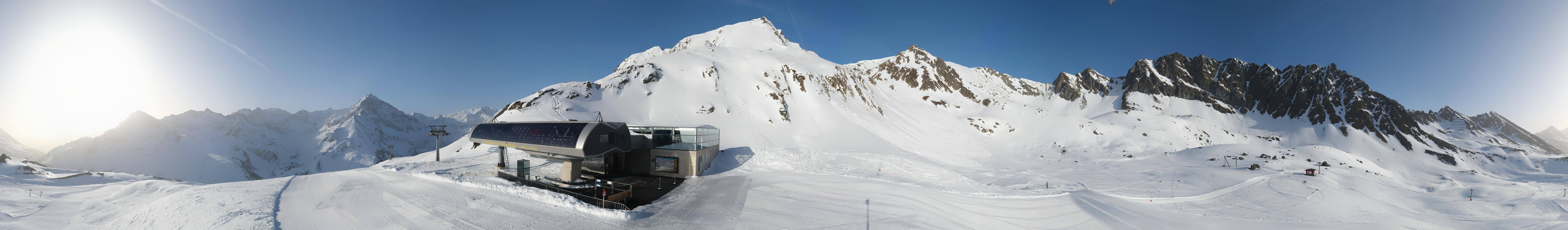 Archiv Foto Webcam Kaiserbahn in Kühtai