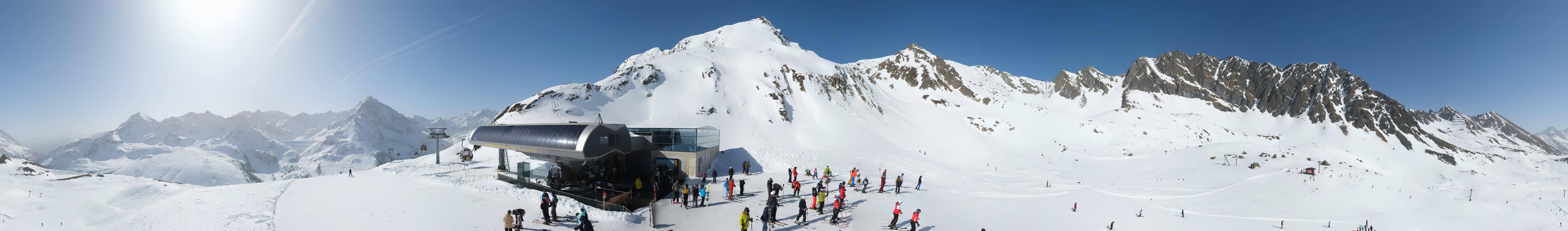 Archiv Foto Webcam Kaiserbahn in Kühtai