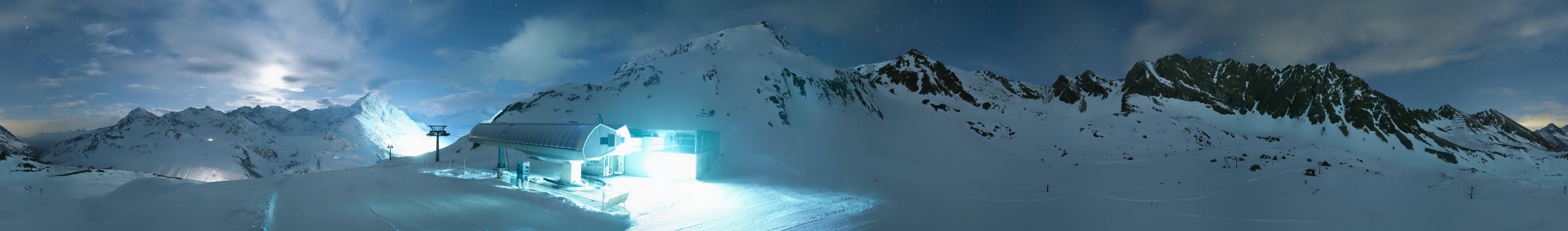 Archiv Foto Webcam Kaiserbahn in Kühtai