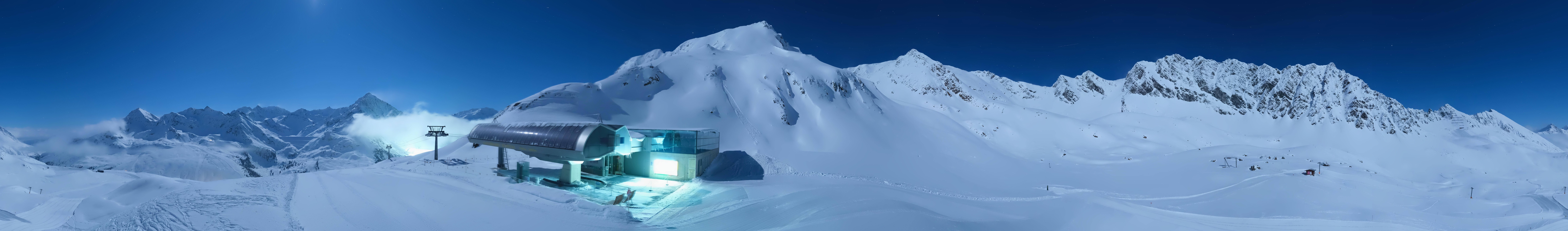 Archiv Foto Webcam Kaiserbahn in Kühtai