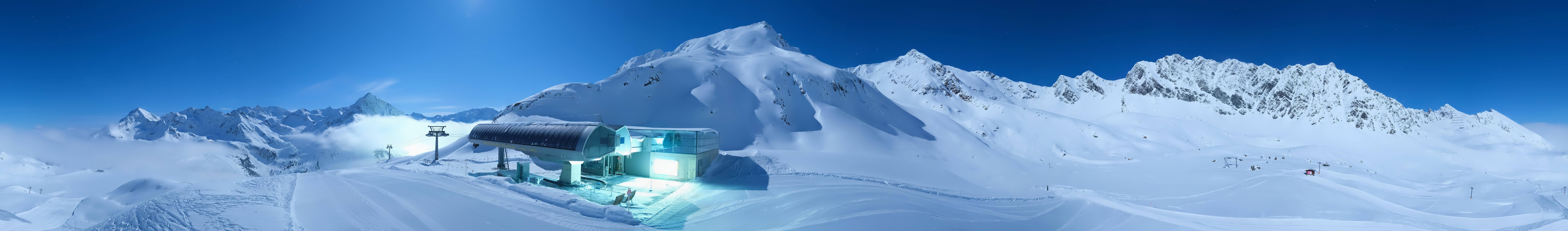 Archiv Foto Webcam Kaiserbahn in Kühtai