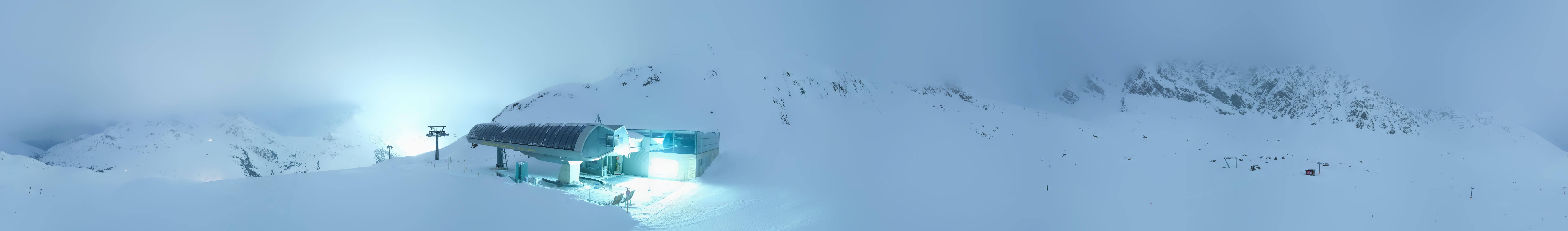 Archiv Foto Webcam Kaiserbahn in Kühtai